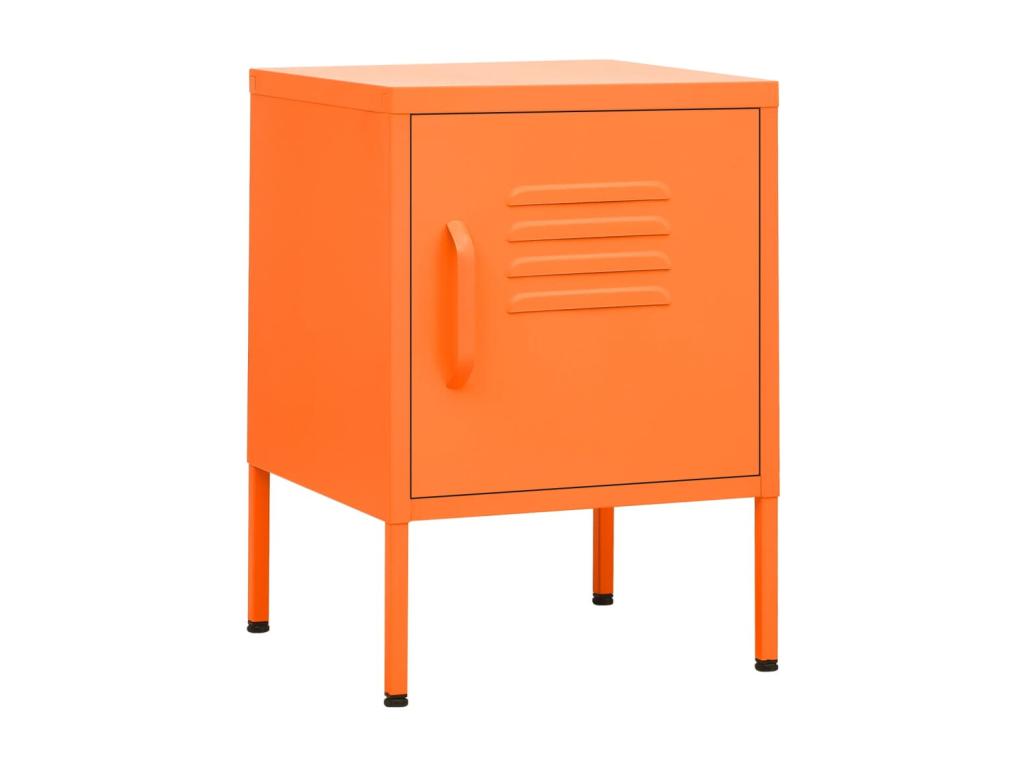 Rose bedside table 35x35x51 cm Steel 57309XDLH