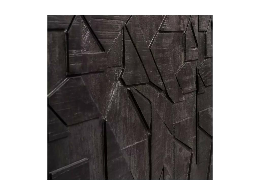 COUNTER - Black Mango Wood TV Stand 59984OKSL