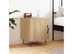 Artvivrestore oak bedside table, 40x40x50 cm, engineered wood, 38095RFXG