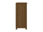 Honey Brown Buffet 70x35x80 cm Solid Pine Wood 55781EKWI