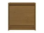 2-Piece Bedside Tables, Honey Brown, 40x30.5x40 cm, Pine Wood, 29964PZCY