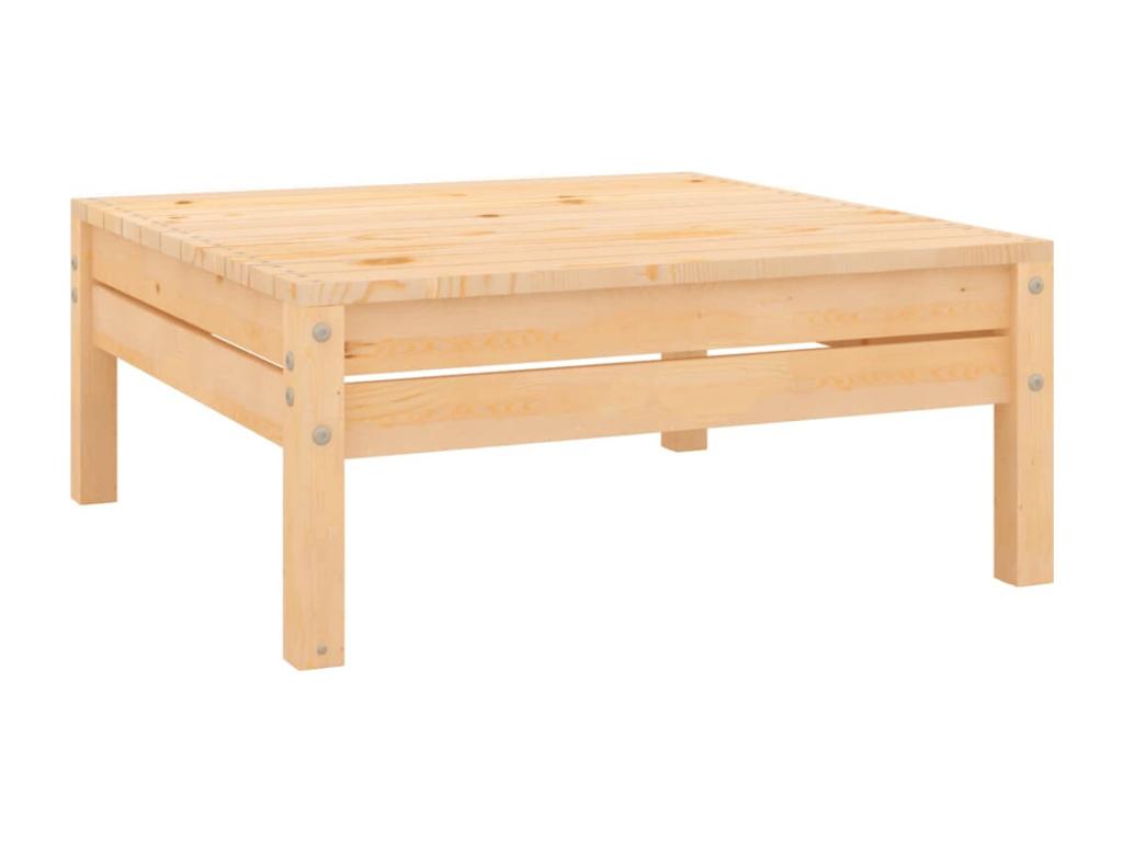 6-piece garden furniture set, solid pine wood, 37 94080HJDJ