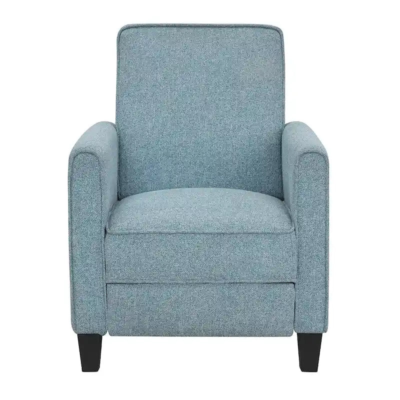 Haynes Traditional Fabric Welted Padded Recliner Chair by Furniture of America