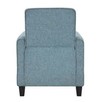 Haynes Traditional Fabric Welted Padded Recliner Chair by Furniture of America