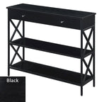 Convenience Concepts Tucson 1 Drawer Console Table with Shelves