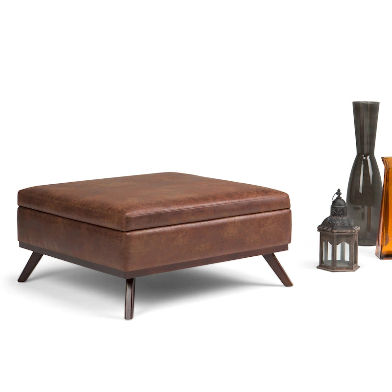 WYNDENHALL Ethan Mid Century Modern Table Ottoman