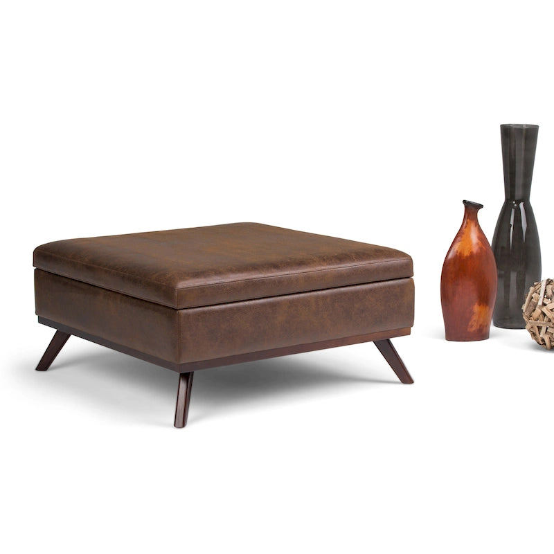 WYNDENHALL Ethan Mid Century Modern Table Ottoman