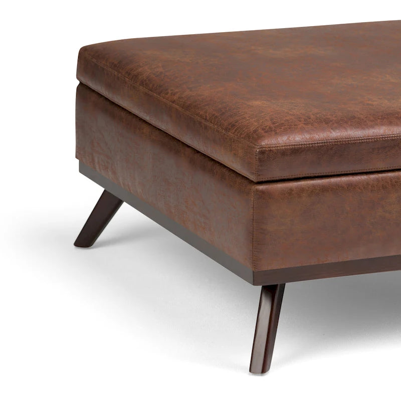 WYNDENHALL Ethan Mid Century Modern Table Ottoman