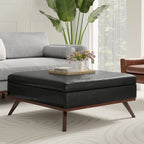 WYNDENHALL Ethan Mid Century Modern Table Ottoman
