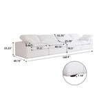 Modern Velvet Sectional Sofa Down Filled Overstuffed Upholstered Couches for Living Room