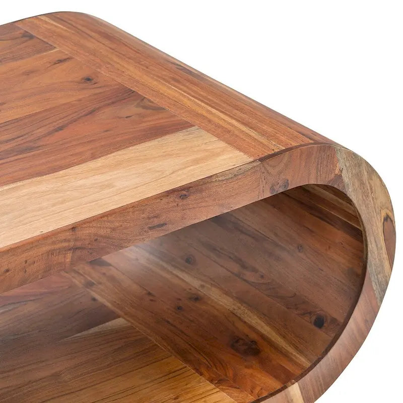 Infinity Mango Wood Cocktail Table - 51x23x18