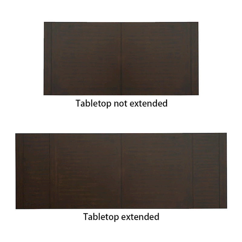 Madison Park Garett Rectangle Extension Dining Table