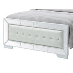 Hollywood Hills White Panel Bed