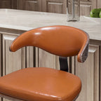 Art Leon Bentwood Swivel Adjustable Bar Stools