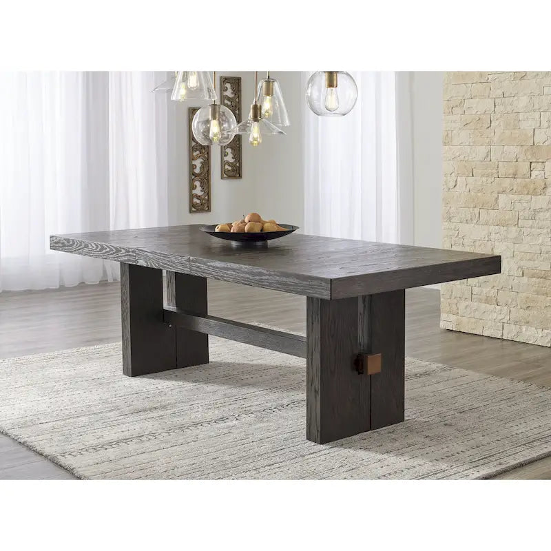 Signature Design by Ashley Burkhaus Dark Brown 5-Piece Dining Package