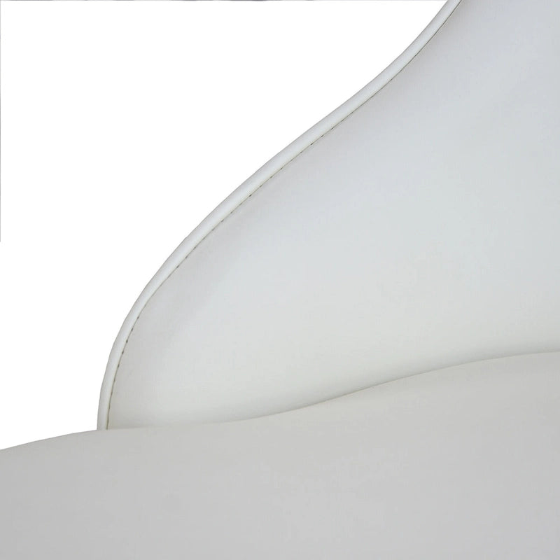 Set of 2 Upholstered PU Leather Dining Chairs Side Chair