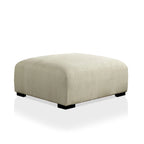 Kintra Contemporary Chenille Padded Cocktail Ottoman by Furniture of America
