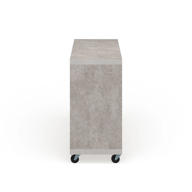 Furniture of America Sene Contemporary 4-shelf Rolling Buffet