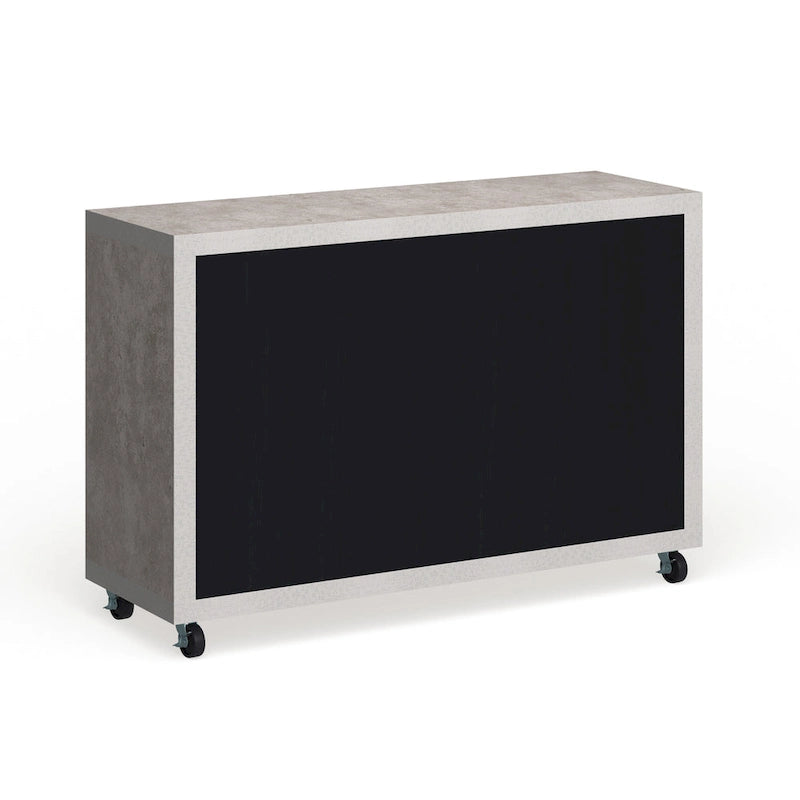 Furniture of America Sene Contemporary 4-shelf Rolling Buffet
