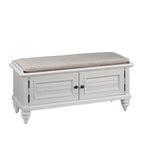 Bermuda Upholstered Storage Bench by Homestyles