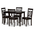 Copper Grove Echium Contemporary 5-Piece Dining Set