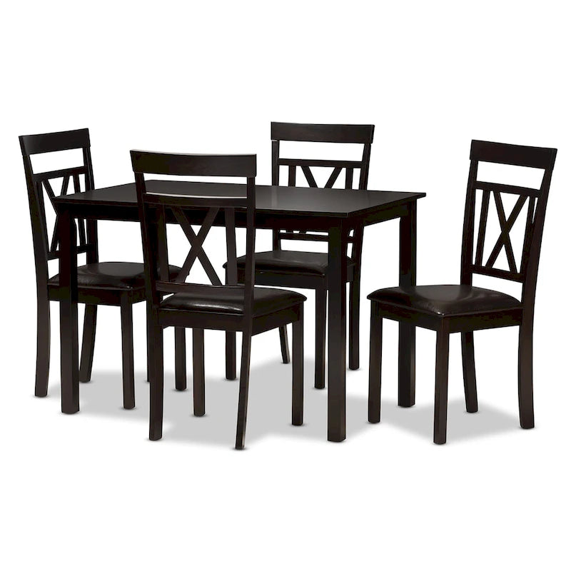 Copper Grove Echium Contemporary 5-Piece Dining Set