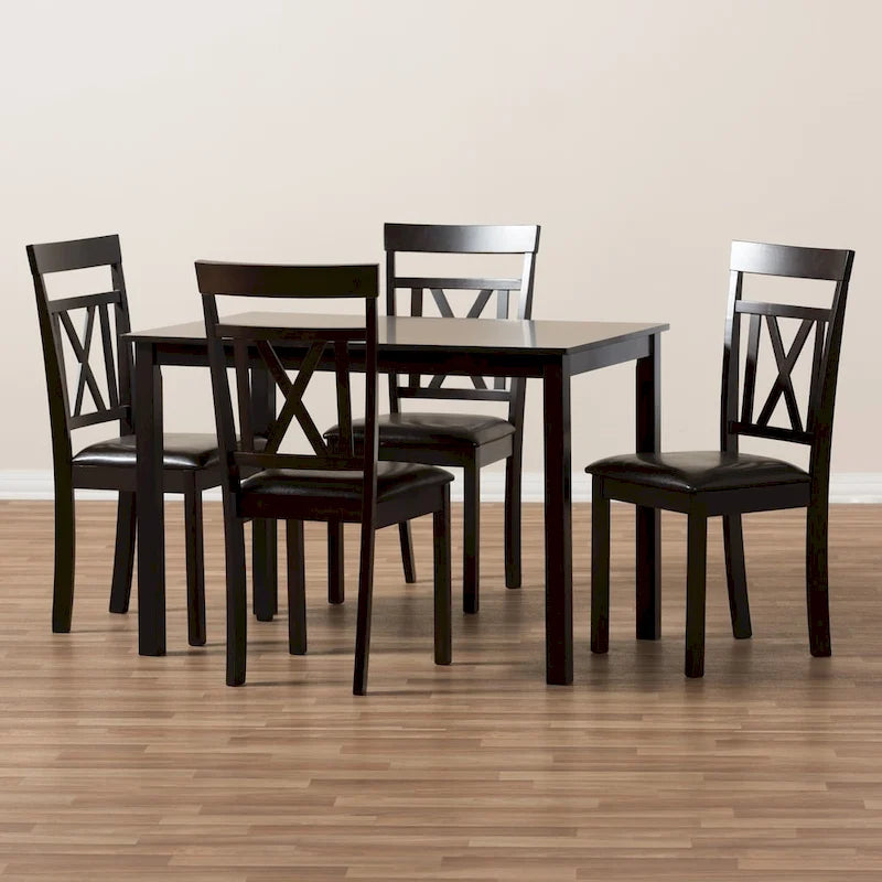Copper Grove Echium Contemporary 5-Piece Dining Set