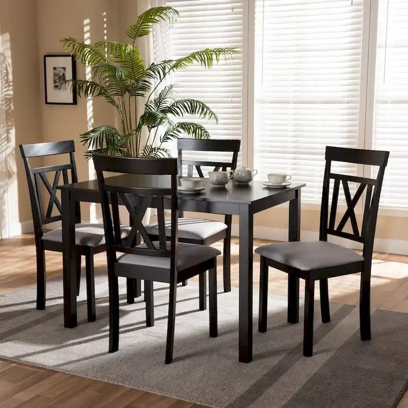 Copper Grove Echium Contemporary 5-Piece Dining Set