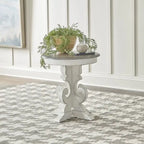 Magnolia Manor Round End Table - 2 Finish Options