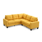 Newbury Twill Fabric Sectional Sofa