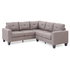 Newbury Twill Fabric Sectional Sofa