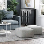 WYNDENHALL Terri Square Pouf