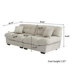 Minimalism Cloud Sofa Loveseat