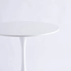31.5Tulip Table Mid-century Dining Table for 2-4 people With Round Mdf Table Top, Pedestal Dining Table, Leisure Coffee Table