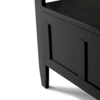 WYNDENHALL Riverside SOLID WOOD 48 inch Wide Contemporary Entryway Storage Bench - 20 inch wide
