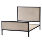New Heights Clarke Metal and Upholstered Bed