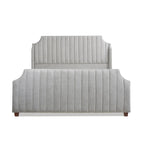 Addison King Channel Tufted Panel Bed Frame