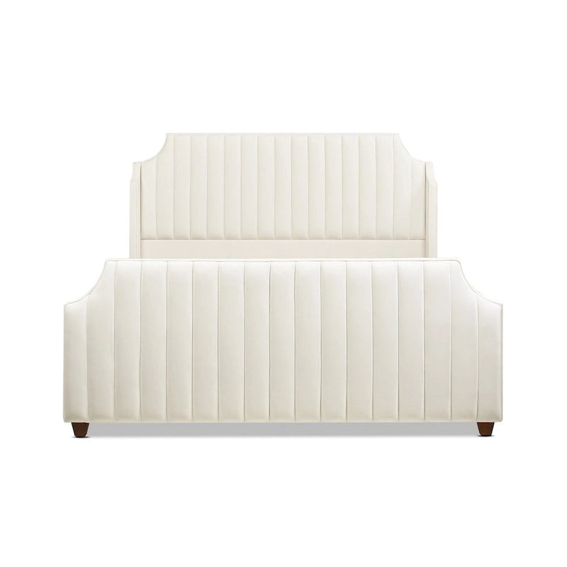 Addison King Channel Tufted Panel Bed Frame