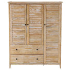 Grain Wood Furniture Greenport Solid Wood 3-door Armoire