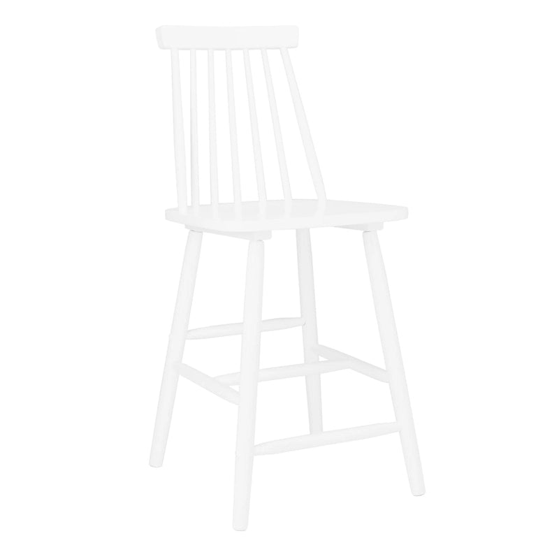 SAFAVIEH Zillah 24-inch Spindle Farmhouse Counter Stool (Set of 2) - 17.7 x 20.5 x 39.1 - 18Wx21Dx39H