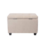 Porthos Home Vivi Fabric Flip Top Storage Bench