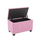 Porthos Home Vivi Fabric Flip Top Storage Bench
