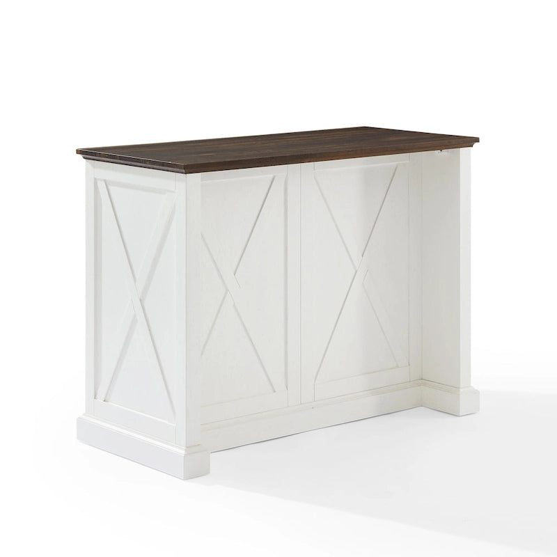 Crosley Clifton Kitchen Island - 23.63d x 47.75w x 36.25h