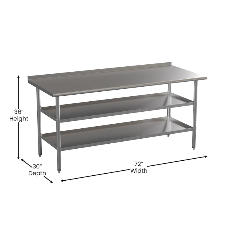 Stainless Steel Kitchen Work Table