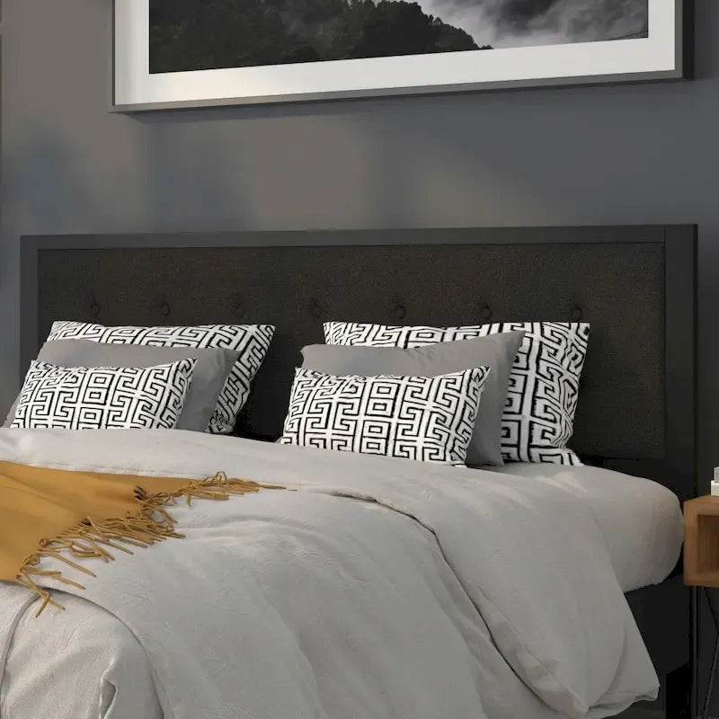 Metal Tufted Upholstered Headboard - Modern Headboard