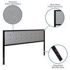 Metal Tufted Upholstered Headboard - Modern Headboard