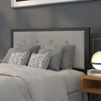 Metal Tufted Upholstered Headboard - Modern Headboard