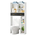 Moasis Over The Toilet Cabinet for Bathroom Storage with Drawers and Shelves