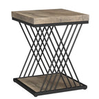 Square End Table,Mid-century Modern Bed Side Tables, Accent Table Living Room