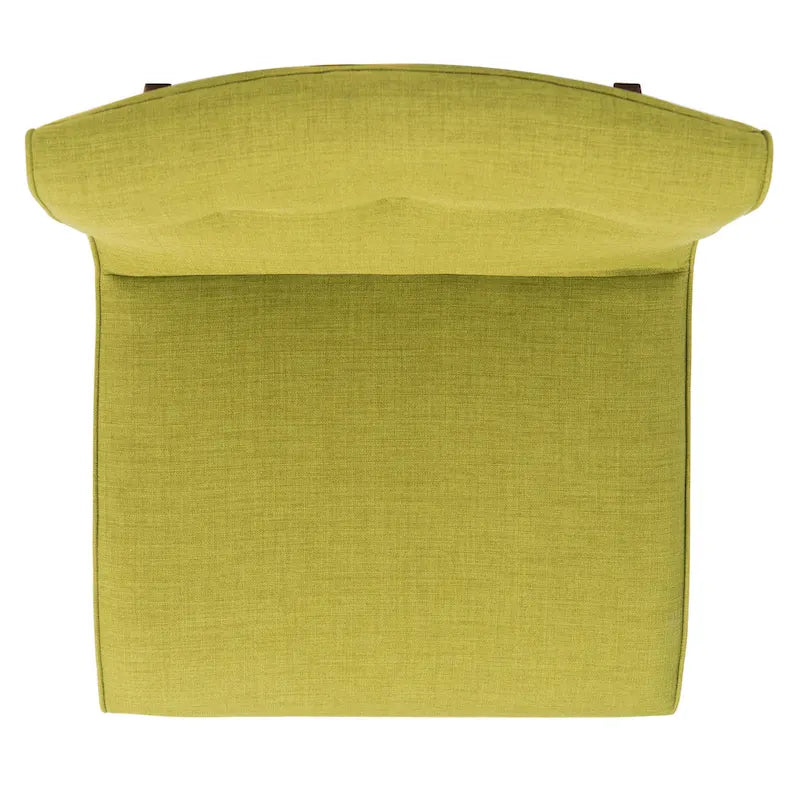 SAFAVIEH Sibille Mid-Century Forest Green Chair - 25.2 x 29.9 x 30.7 - 25Wx30Dx31H